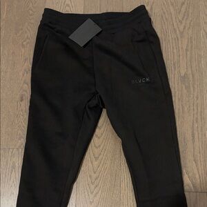 Brand New Blvck Men's Black Sweatpants
